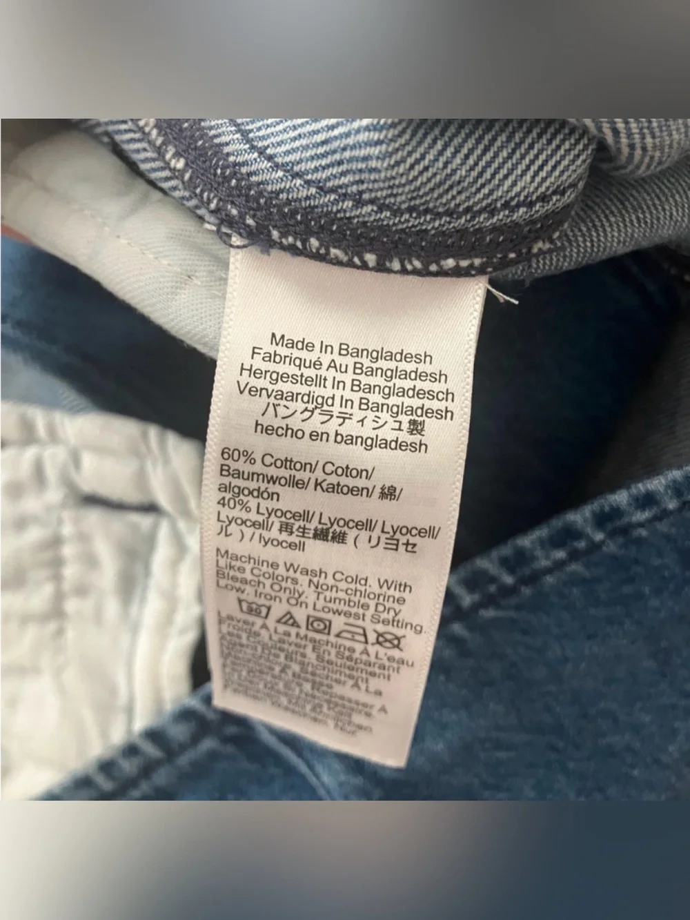 J. Crew Classic Blue Denim Vest